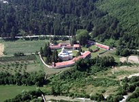 Снимак манастира из ваздуха