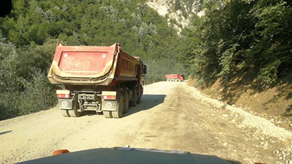 Illegal Construction within Protective Zone